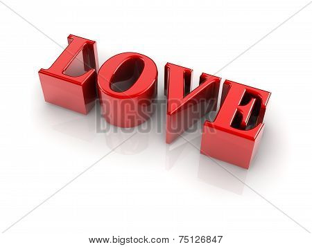 3D Text Lvoe