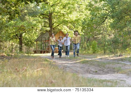 Family of four