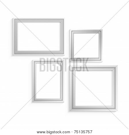 white frame set
