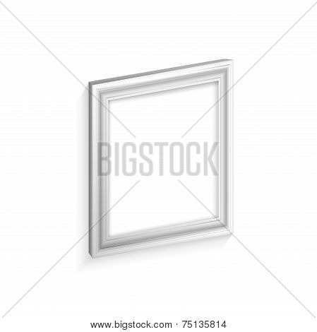 white frame