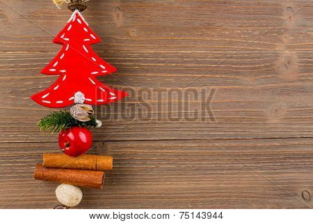 pretty decoration for christmas. photo icon for a merry and peaceful christmas.