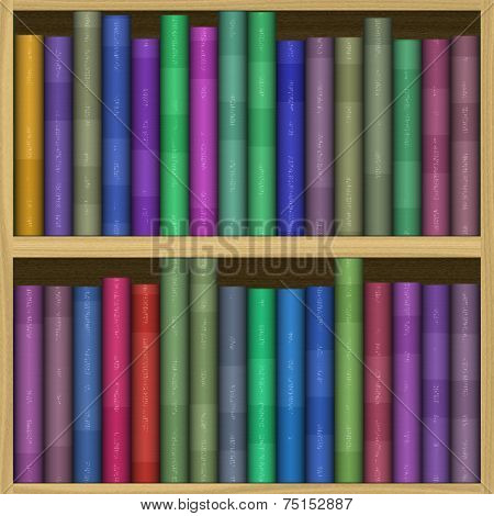 Bookshelf Generated Hires Texture