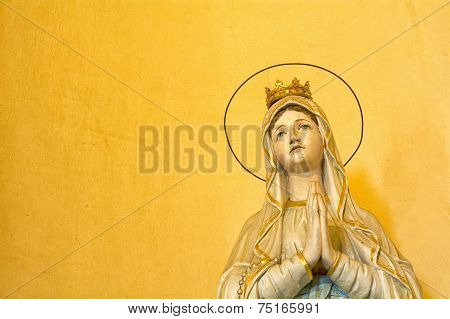 Madona Sculpture