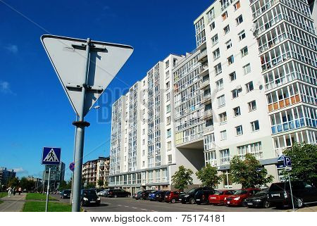 Vilnius Baltrusaicio Street At Pasilaiciai