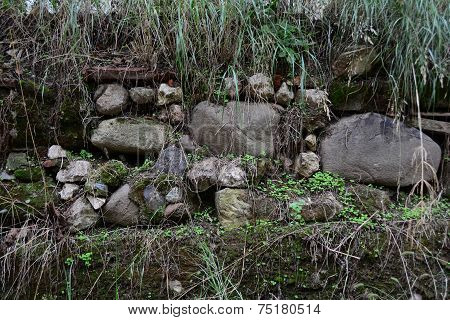 stone walls