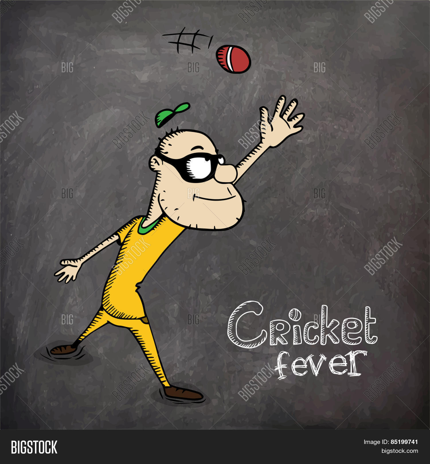 cricket chalkboard