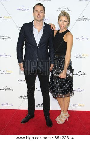 LOS ANGELES - JAN 8: Michael Rady, guest at the TCA Winter 2015 Event For Hallmark Channel and Hallmark Movies & Mysteries at Tournament House on January 8, 2015 in Pasadena, CA