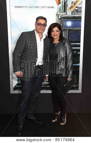 NEW YORK-MAR 4: Richard Wakile (L) and Kathy Wakile attend the premiere of 