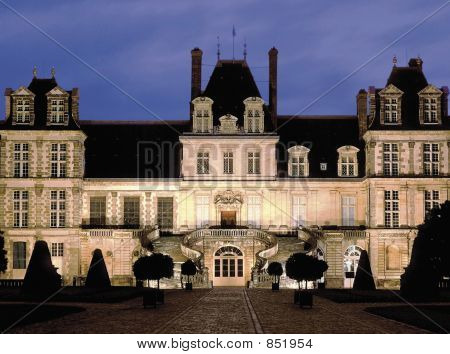 ฝรั่งเศส ile-de-france พาเลซ fontainebleu