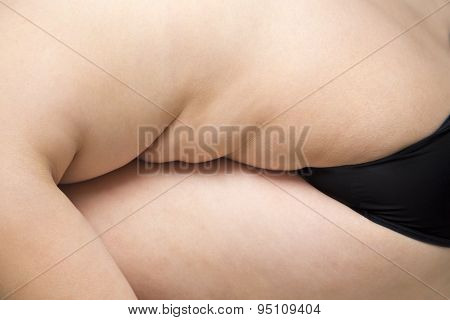 Woman Excessive Belly Fat