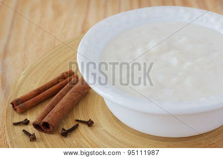 Brazilian Dessert Canjica Of White Corn