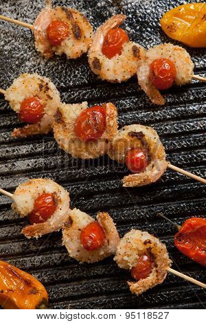 Grilled Parmesan Shrimp