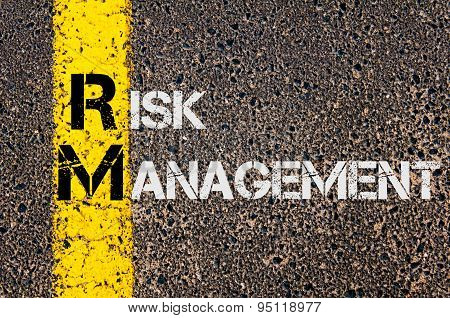 Business Acronym Rm As Risk Management