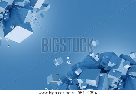 Blue Cubes Concept