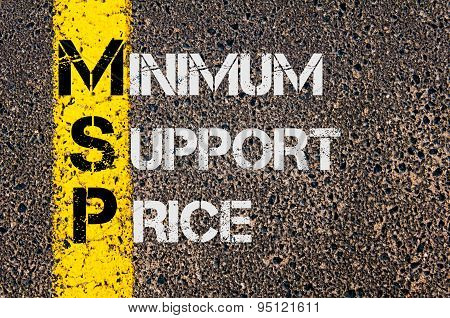 Business Acronym Msp As Minimum Support Price