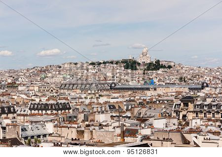 Paris Montmartre And The Sacre-coeur
