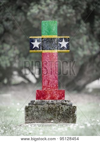 Gravestone In The Cemetery - Saint Kitts And Nevis