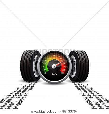Racing background.