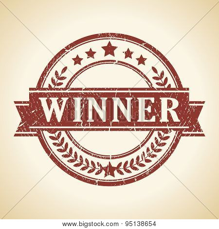 Winner stamp