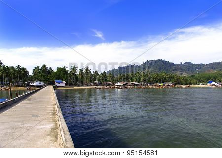 Koh Mook Pier.