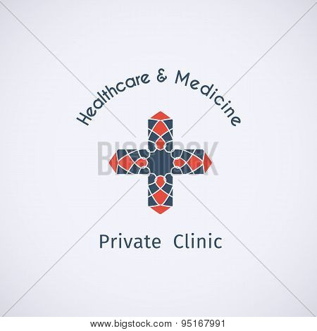 Vector asian logo template