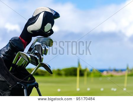 Golf Clubs Background
