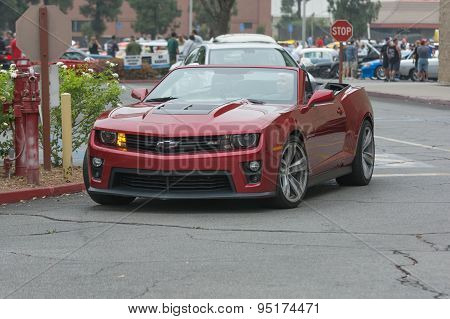 Chevrolet Camaro Zl1 Car On Display