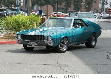 Amc Amx Car On Display