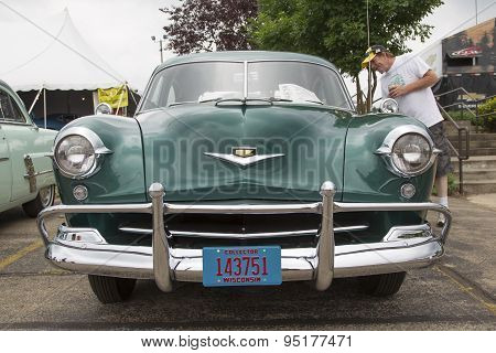 1952 Kaiser Virginian Traveler Car Front View