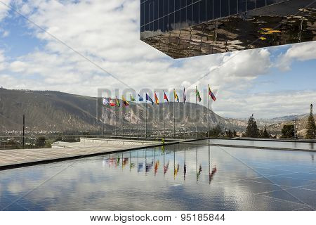 Building Unasur, Union Of South American Nations.