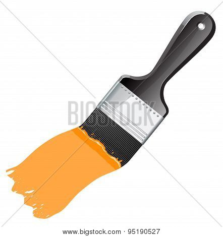 tassel with paint