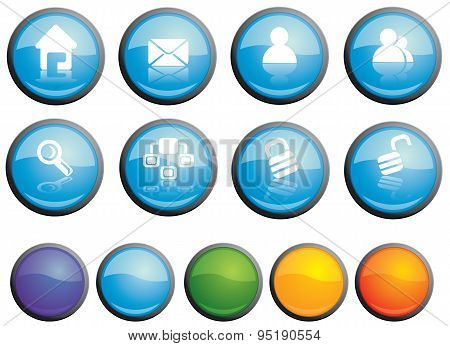 media icon set