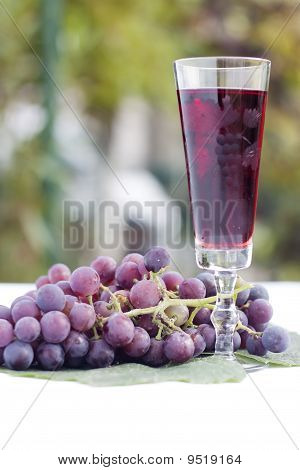 Glass of wine