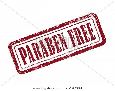 Stamp Paraben Free In Red