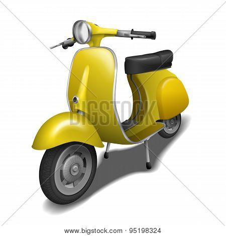 Yellow Scooter Design