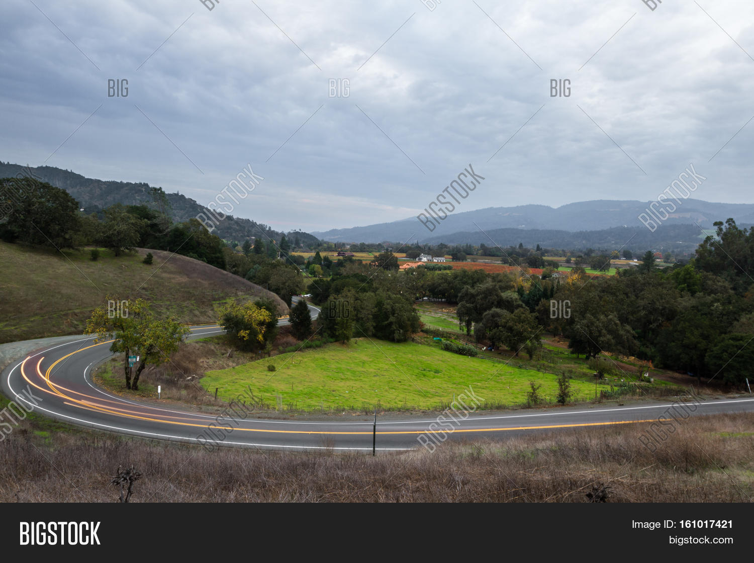 Road Calistoga, Ca Image & Photo (Free Trial) Bigstock