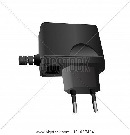 Charger on a white background. Vector illustration