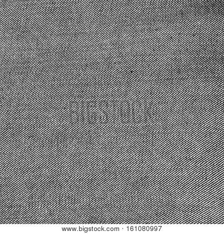 Close-up of black and white jeans cloth