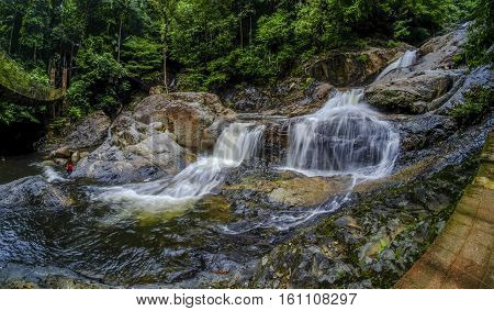 Lasir Waterfall, Kenyir Lake Terengganu