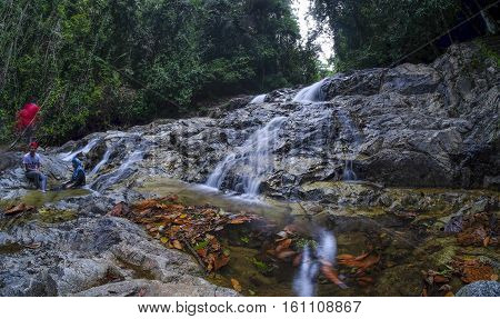 Saok Waterfall, Kenyir Lake Terengganu