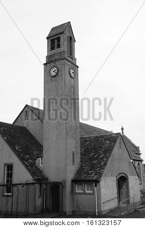 An external view of Templehall church in Kirkcaldy