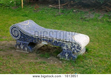 ม้านั่งที่สวน