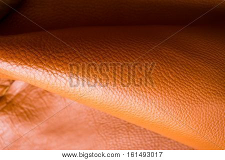 Natural Full Grain Tan Cow Leather