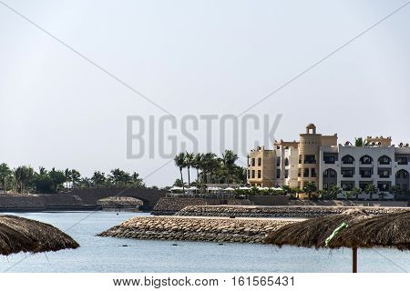 Sultanate of Oman Souly Bay Beach and Hotels Oceanside 