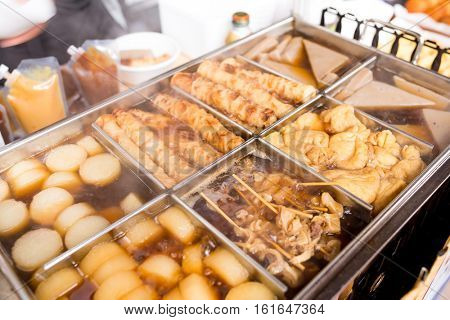 Oden, Japanese dishes