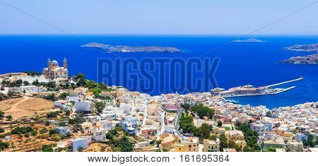 Traditional Greece series - Syros island, capital of Cyclades