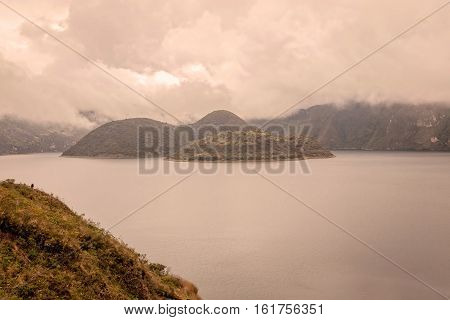 Cuicocha Crater Lake Reserve Cotacachi Cayapas Ecuador South America