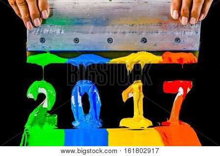 Made Calendar By Ink Of Tee Shirt