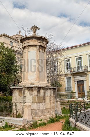 Choragic Monument of Lysicrates, Plaka, Athens, Greece