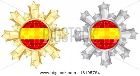 Spanien flag banner